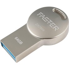 Metal USB Flash Bellek (64, Gb)