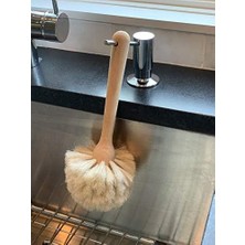 Fox Run Mutfak Fırçası, Doğal At Kılı Elyaf Tabağı ve Cam Fırça, 10 Inç