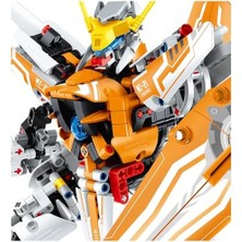 Stem Savaşçı Yapım Seti, 833 Parça Eğitici Bloklar, Turuncu