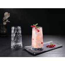 Leafy Meşrubat Bardağı, 4'lü 450 cc