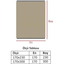 Denizli Concept Trendy Koltuk Örtüsü Siyah 170 x 300