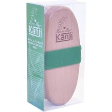 %100 Doğal At Kılı Masaj ve Kuru Fırçalama Için Yeşil Kemerli Vücut Peeling Selülit Fırçası