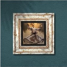 Taş Duvar Tablosu - Çerçeveli Taş Tablo - Dekoratif Duvar Sanatı - Modern Ev ve Ofis Duvar Dekoru T1-264