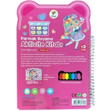 Parmak Boyama Aktivite Kitabı Dress Up