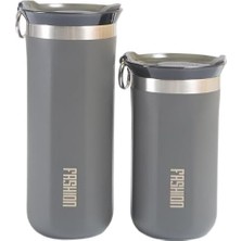 Çelik Içli Termos 500 ml Gri SKM010