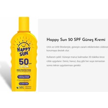 Happy Sun Spf 50 Güneş Kremi 200 ml