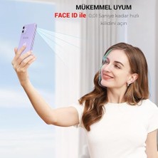 17 ile Uyumlu Şeffaf Ekran Koruyucu, Hizalama Aparatlı ve Takılırken Camın Altında Kesinlikle Toz Bırakmayan Darbelere Karşı Ekstra Güçlü 9h Temperli Cam