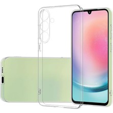 Galaxy ile Uyumlu A36 Kılıf Süper Silikon Kapak Şeffaf