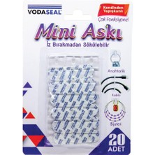 Mini Şeffaf Askı 20 Li Paket