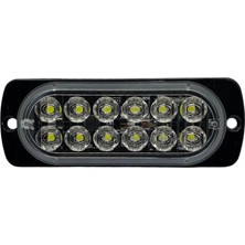 Tas 9V-36V 12 LED Mini Bar Off-Road Fonksiyonlu Çakar Beyaz (110*40 Mm)