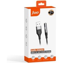 Usb-A To 3.5mm Kulaklık Mikrofon Aux Dönüştürücü Harici Ses Kartı