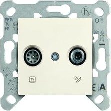 /meridian Krem Tv Sat Sonlu Mekanizma ve Düğme/kapak