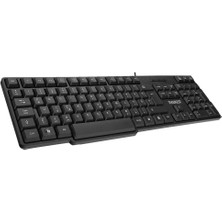 KB-517UF Siyah USB F 2mt Kablo Uzunluğu Standart Klavye