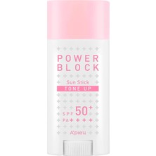 Ton Eşitleyici Aydınlatıcı Stick Güneş Koruyucu Power Block Tone Up Sunstick SPF50 Pa