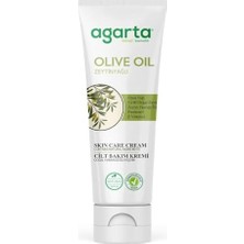 Agarta Doğal Zeytinyağlı Nemlendirici El ve Cilt Bakım Kremi 75 ml Akne Karşıtı Erkekler İçin