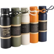 Çelik Içli Termos 850 ml Turuncu SKM004