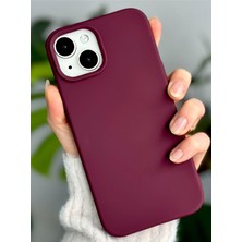 13-14 - 15 ile Uyumlu Içi Kadife Leke Tutmaz Sıvı Silikon Lansman Kılıf