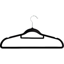 Premium Kadife Askı Pantolon Askısı Elbise Askısı Dolap Askı Yüksek Kalite Kadife Kıyafet Askısı (10)