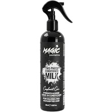 Çift Fazlı Süt Içerikli Fön Suyu 400 ml – Koruyucu & Besleyici – Güç Parlaklık ve Kolay Tarama Sağlar – 2 Phase Conditioner Milk