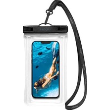 Aqua Shield Floating Waterproof Ipx8 Sertifikalı Su Geçirmez Yüzer Kılıf A610 Crystal Clear - AMP04530