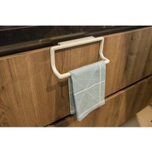 Mutfak Banyo Havlu Askısı-Bej