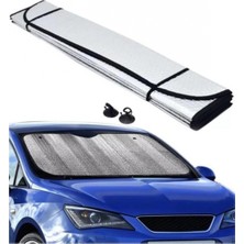 Marsilyan Isı ve Uv Koruyucu Oto Ön Cam Güneşlik Dacia Duster Peugeot 3008 Skoda Superb Nissan Qashqai