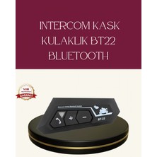 Marsilyan Motosiklet Sürüşleri Için BT22 Kask Bluetooth Kulaklık Mikrofonlu