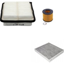 Sardes Filtre Seti Toyota Auris 1.33 Benzin 2007-2012 3lü Hava + Yağ F. + Polen