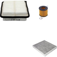 Sardes Filtre Seti Toyota Auris 1.33 Benzin 2013-2018 3lü Hava + Yağ F. + Polen