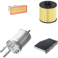 Sardes Filtre Seti Volkswagen Golf 5 1.4 Tsı Turbo 2004-20098 4lü Hava + Yağ F. + Yakıt + Polen