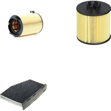 Sardes Filtre Seti Volkswagen Jetta 1.4 Tsı 2007-2008 122 Beygir Caxa Motor 3lü Hava + Yağ F. + Polen
