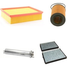 Sardes Filtre Seti Bmw 5 Serisi E39 525I Benzin 1996-2001 4lü Hava + Yağ F. + Yakıt + Polen