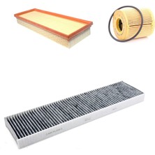 Sardes Filtre Seti Mini Cooper R56 1.6 2007-2014 Manuel Şanzıman 3lü Hava + Yağ F. + Polen