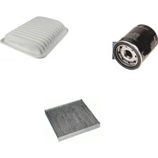 Sardes Filtre Seti Mitsubishi Lancer 1.6 Benzin 2012+ Yeni Kasa 3lü Hava + Yağ F. + Polen