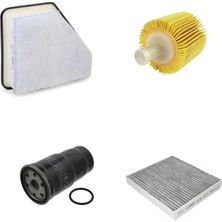 Sardes Filtre Seti Toyota Avensis 2.0 D 4d 2009-2011 Dizel 4lü Hava + Yağ F. + Yakıt + Polen