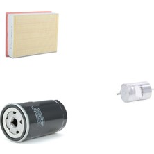 Sardes Filtre Seti Audi A4 1.6 2.0 Benzinli 2001-2008 3lü Hava + Yağ F. + Yakıt Filtre