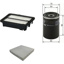 Sardes Filtre Seti Honda Jazz 1.3 2015-2019 3lü Hava + Yağ F. + Polen