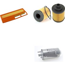 Sardes Filtre Seti Fiat Fiorino 1.3 Mtj Dizel 2007+ Euro4 3lü Hava + Yağ F. + Yakıt Filtre