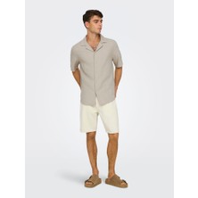 Only & Sons ShopINN Onsedge Ecru 2044 Pım Dnm Shorts Noos Erkek Pembe Şort - 22032044
