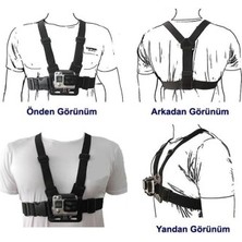 İlkyaz Fashion Aksiyon Kamerası Göğüse Sabitleme Kemeri