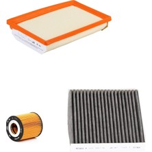 Sardes Filtre Seti Fiat Egea 1.6 Benzin Euro6 3lü Hava + Yağ F. + Polen