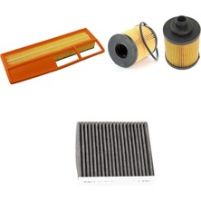 Sardes Filtre Seti Fiat Linea 1.3 Dizel Mtj Multijet 3lü Hava + Yağ F. + Polen