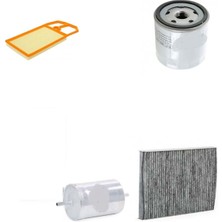 Sardes Filtre Seti Volkswagen Bora 1.6 Benzin 105 Beygir Aus Atn Motor 4lü Hava + Yağ F. + Yakıt + Polen