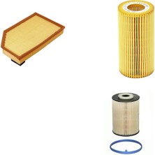 Sardes Filtre Seti Volvo S60 Iı 2.4 Dizel 215 Beygir 2011+ 3lü Hava + Yağ F. + Yakıt Filtre