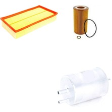 Sardes Filtre Seti Mercedes E240 W210 1996-1999 Benzin 3lü Hava + Yağ F. + Yakıt Filtre