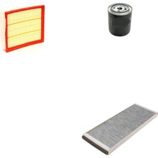 Sardes Filtre Seti Volkswagen Passat 2.8 Benzin 1996-2001 3lü Hava + Yağ F. + Polen