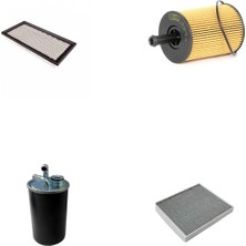 Sardes Filtre Seti Jeep Patriot 2.0 Crd Dizel 2007-2010 4lü Hava + Yağ F. + Yakıt + Polen