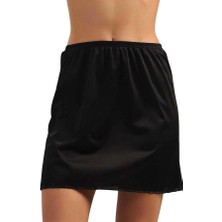 Aria's Closet Arias Closet Polyamid Kumaşlı Diz Üstü Kısa Etek Altı Jüpon