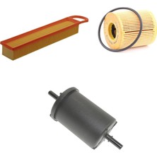 Sardes Filtre Seti Citroen C4 1.6 Vtı 120 Beygir Benzinli 2005-2011 3lü Hava + Yağ F. + Yakıt Filtre