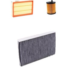 Sardes Filtre Seti Citroen C4 1.6 E-Hdi Dizel 2010+ 112-114 Beygir 3lü Hava + Yağ F. + Polen